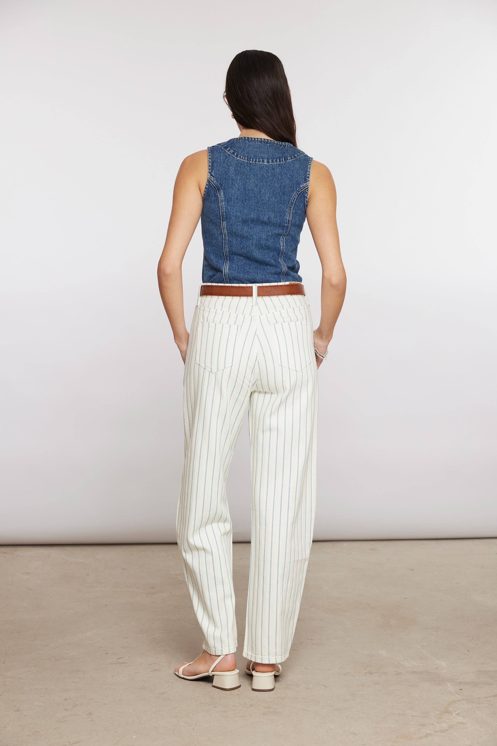 Nina Jean In Faded Stripe