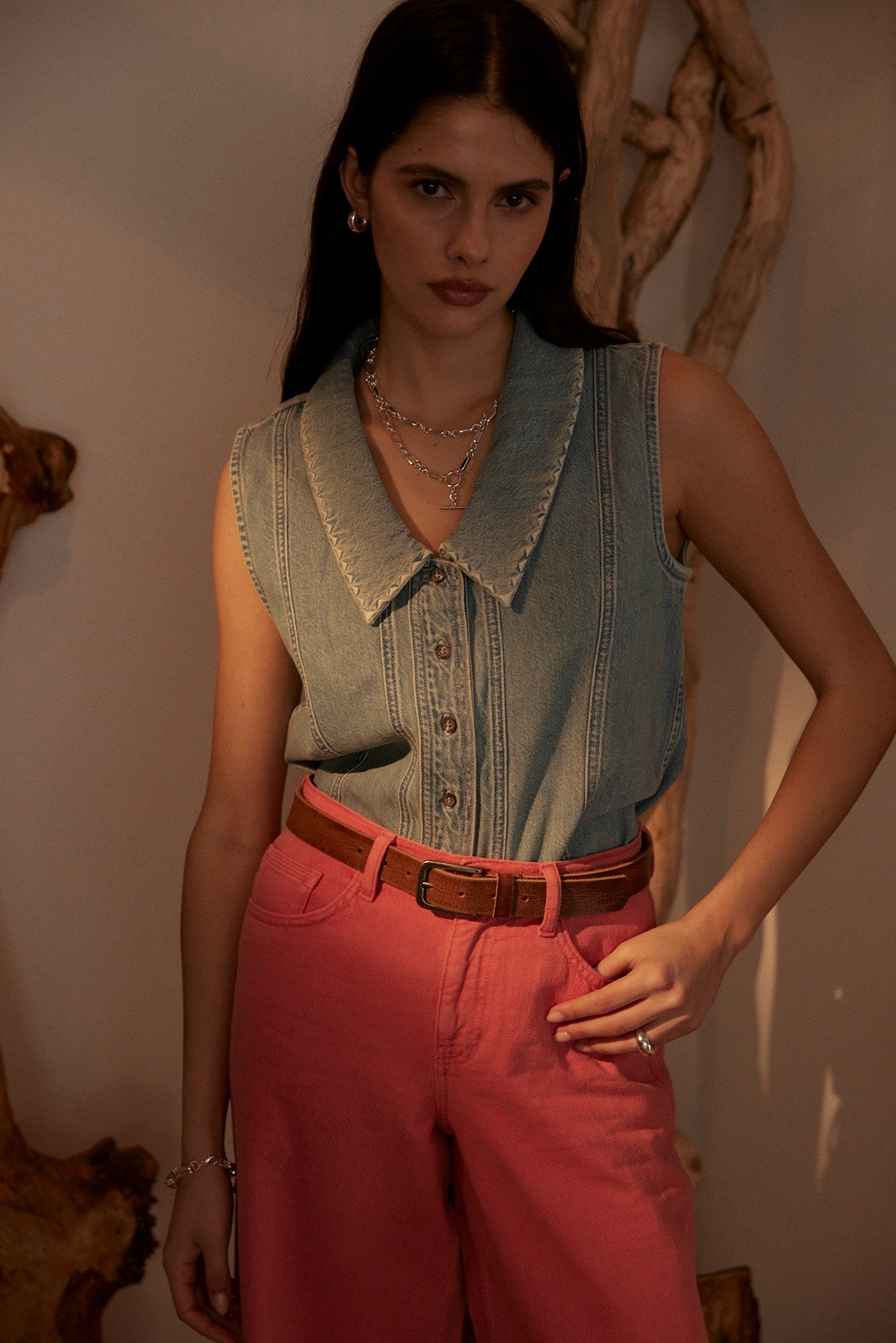 Tara Top in Sunfade