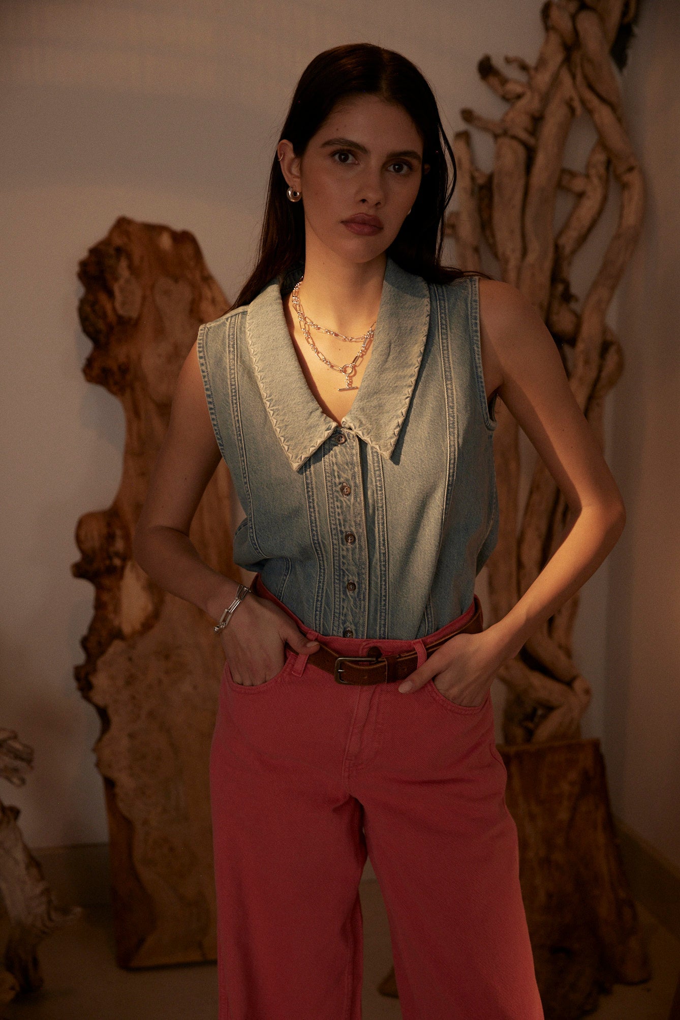 Tara Top in Sunfade