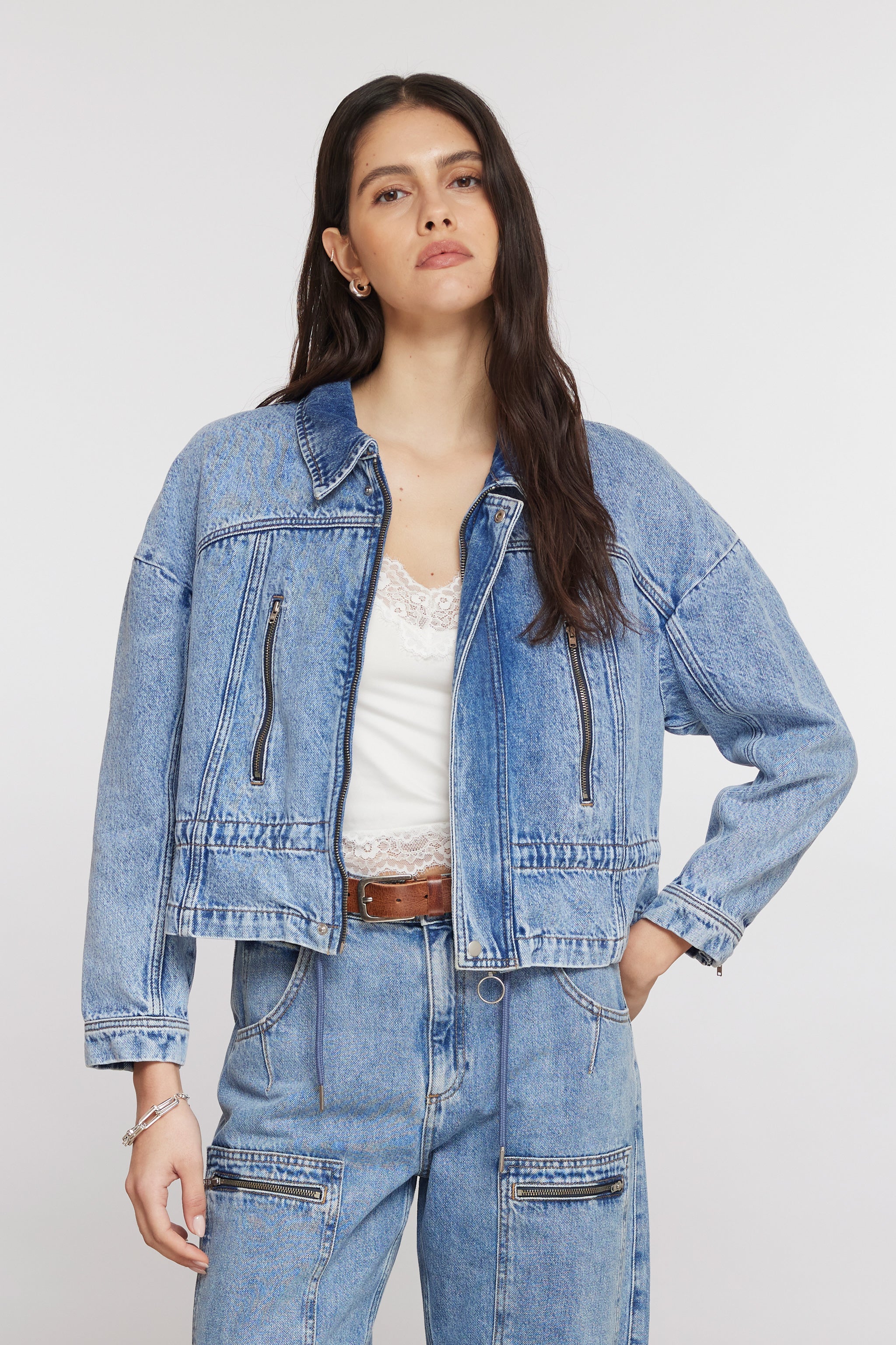 Fai Jacket In Newport