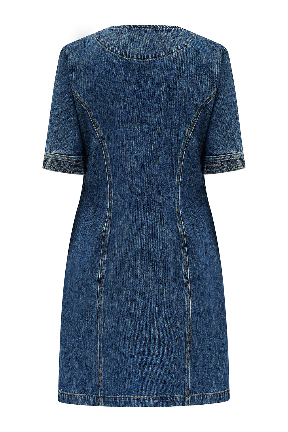 Lea Mini Denim Dress in Phoenix