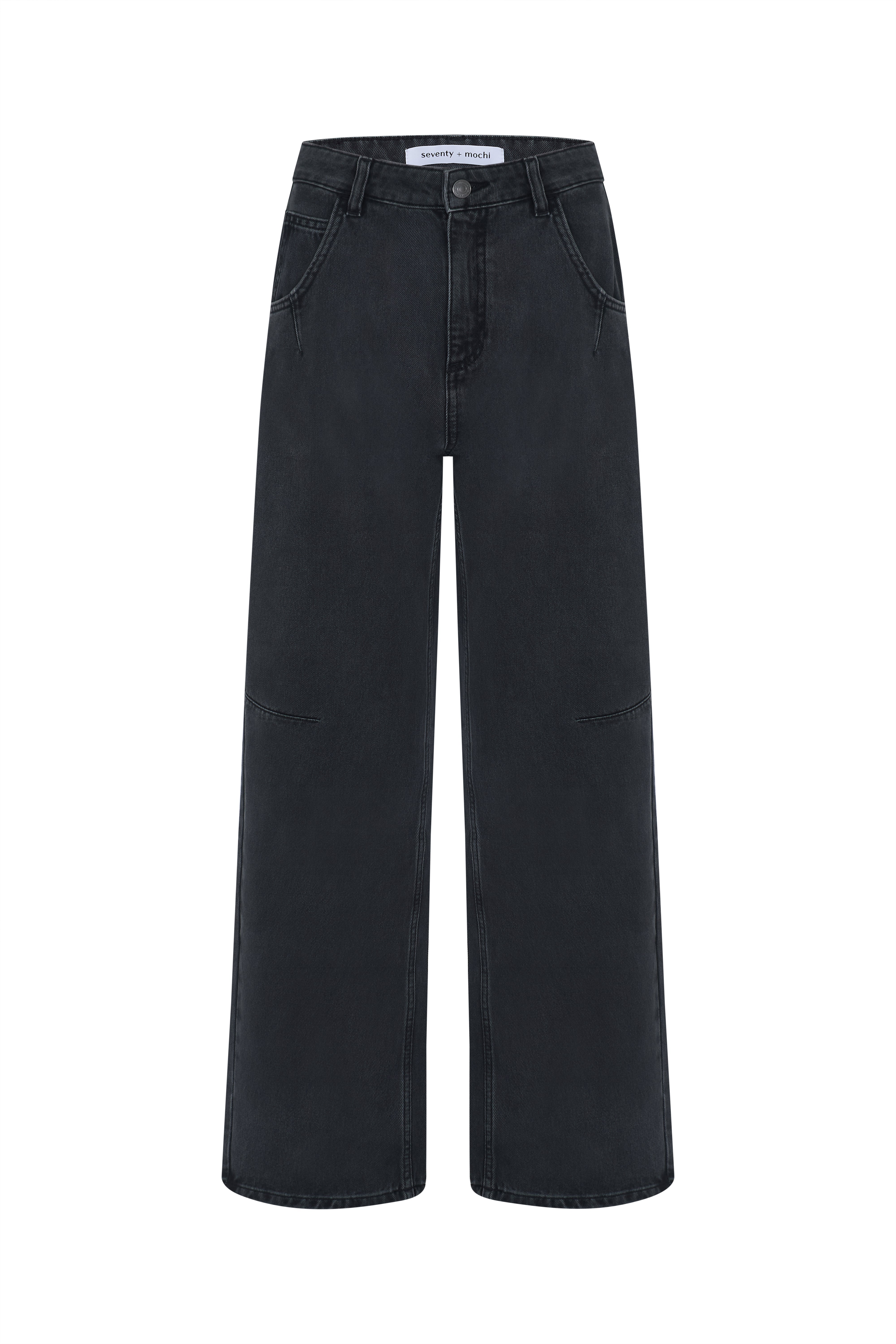 Nina Barrel Leg Jean in Raven