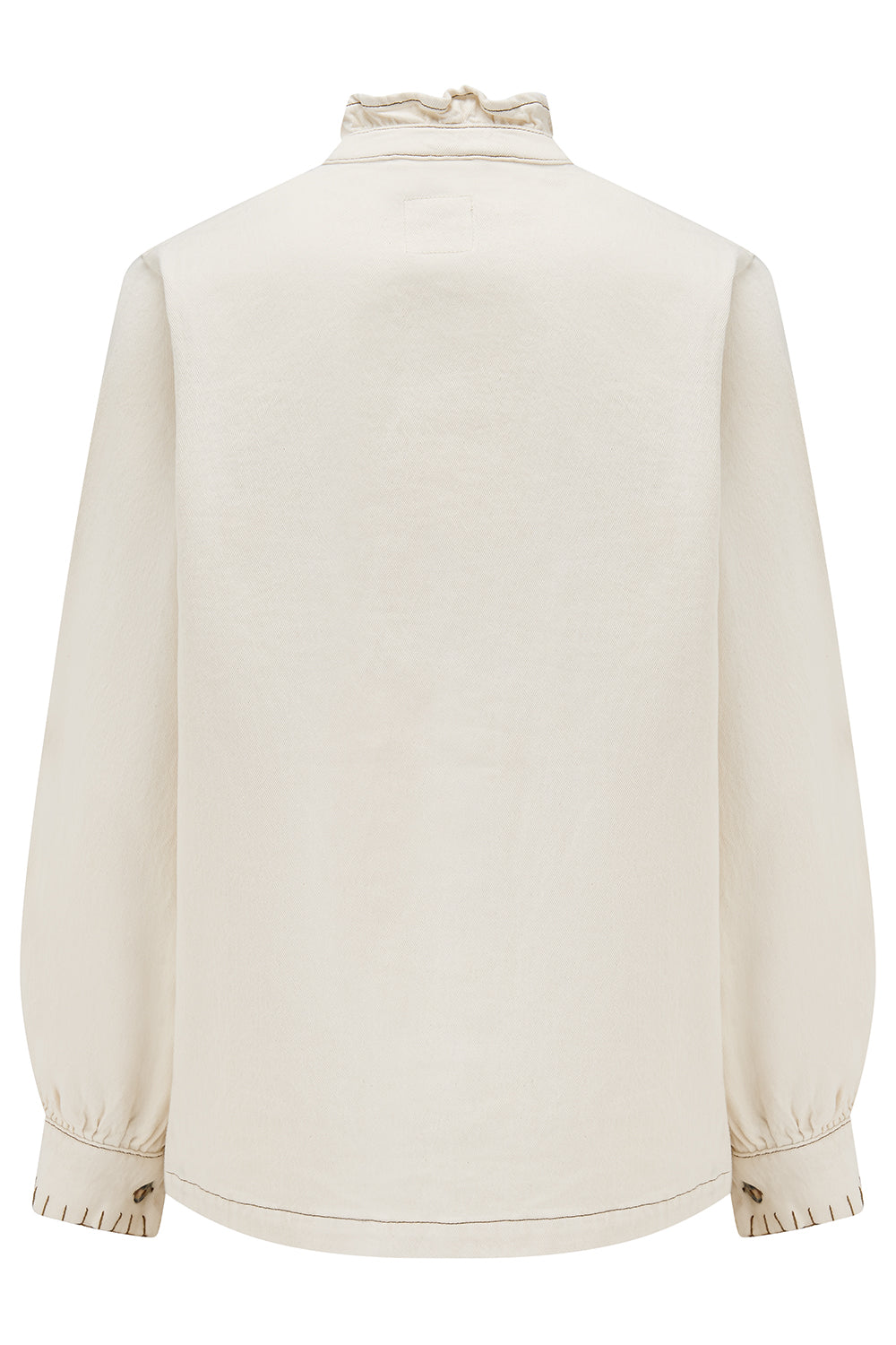 Pablo Denim Jacket in Ecru